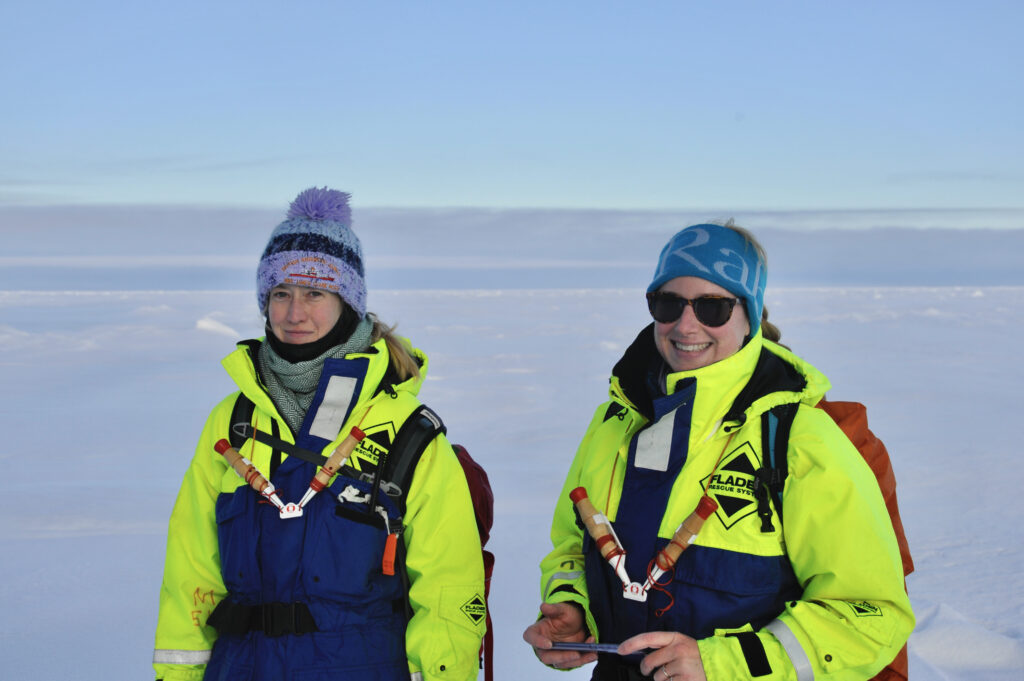 Polar Arctic research clothing Birthe & Kim_Flor Vermassen, credit and copyright should be Flor Vermassen